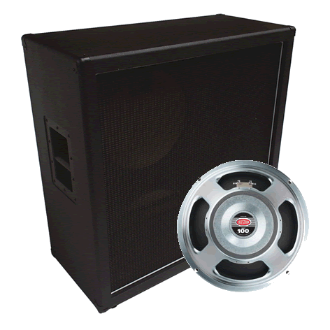 MONTAGE 4 X 12" Guitar cab JON IMBERON 16ohm x2 G12T 100 x2 V30